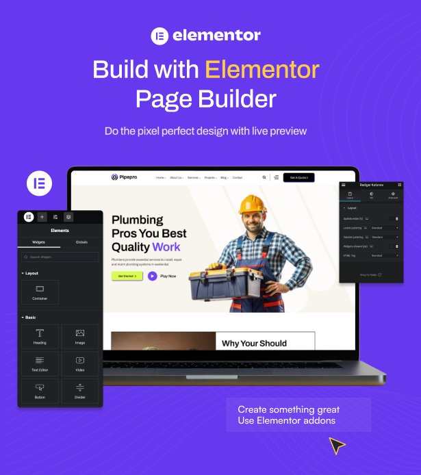 Pipepro - Handyman & Plumber WordPress Theme